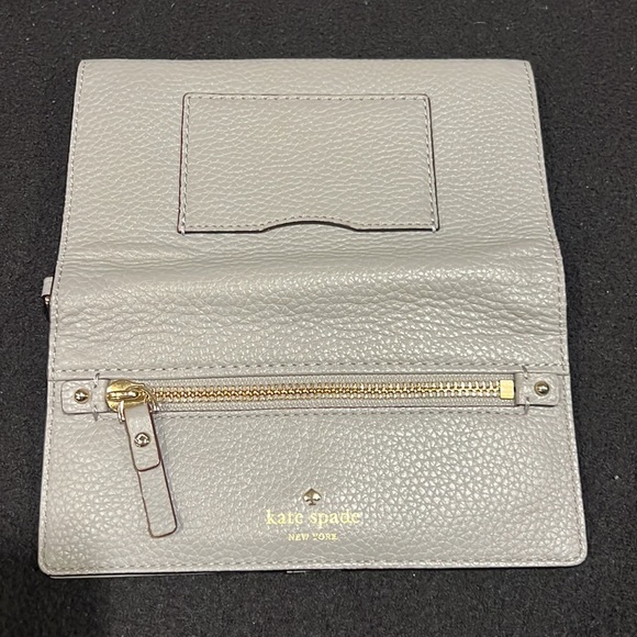 Grey Kate Spade Wallet - Picture 4 of 5